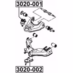 FEBEST 3020-002 non classé