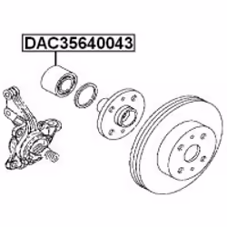 FEBEST DAC35640043 non classé
