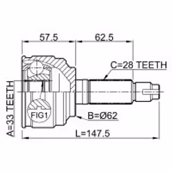FEBEST 0510-052 non classé