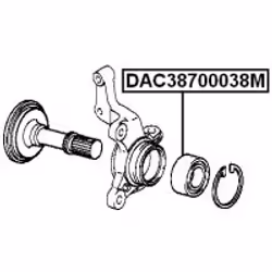 FEBEST DAC38700038M non classé - Vue supplémentaire 2