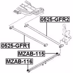 FEBEST MZAB-115 non classé