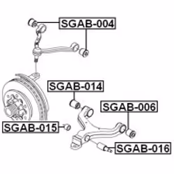 FEBEST SGAB-014 non classé