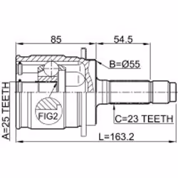 FEBEST 0310-RD5R non classé - Vue supplémentaire 2