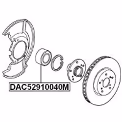 FEBEST DAC52910040M non classé