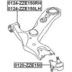 FEBEST 0124-ZZE150LH non classé