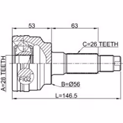FEBEST 0510-323BJ non classé