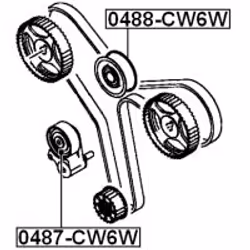 FEBEST 0488-CW6W non classé