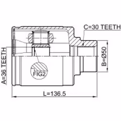 FEBEST 0211-Z50RH non classé