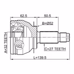 FEBEST 0810-B13MT non classé - Vue supplémentaire 2
