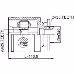 FEBEST 0511-B25LH non classé