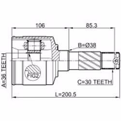 FEBEST 0511-BT50RH non classé
