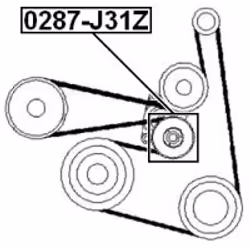 FEBEST 0287-J31Z non classé