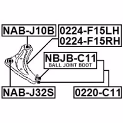 FEBEST 0224-F15RH non classé
