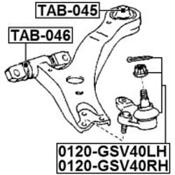 FEBEST 0120-GSV40LH non classé