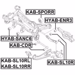 FEBEST KAB-SL10RR non classé - Vue supplémentaire 2