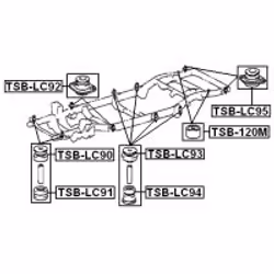 FEBEST TSB-LC95 non classé