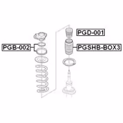 FEBEST PGSHB-BOX3 non classé