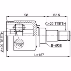 FEBEST 1111-T250 non classé
