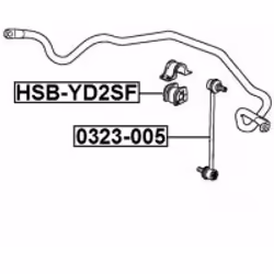 FEBEST HSB-YD2SF non classé - Vue supplémentaire 2