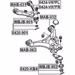 FEBEST 0424-V97FR non classé