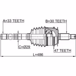 FEBEST 0414-KB4A47L non classé - Vue supplémentaire 2