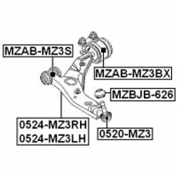 FEBEST MZAB-MZ3BX non classé
