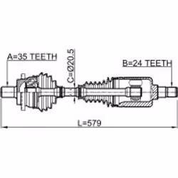 FEBEST 1614-211RH non classé