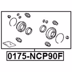 FEBEST 0175-NCP90F non classé