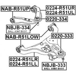 FEBEST 0224-R51LL non classé