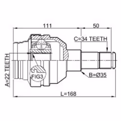 FEBEST 1011-C100R non classé