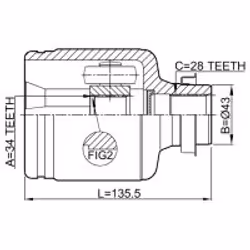 FEBEST 0511-BL23MTRH non classé
