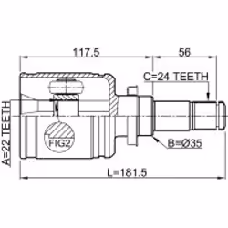 FEBEST 0511-BL16MTLH non classé - Vue supplémentaire 2