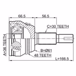 FEBEST 0110-GSX30A48 non classé