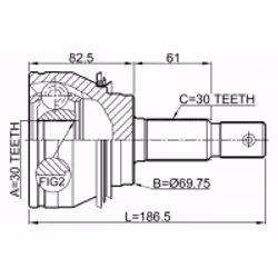 FEBEST 0110-GRJ150 non classé