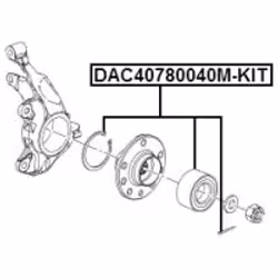 FEBEST DAC40780040M-KIT non classé