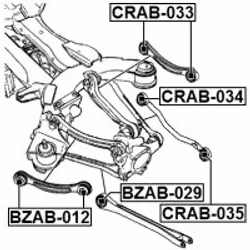 FEBEST CRAB-034 non classé