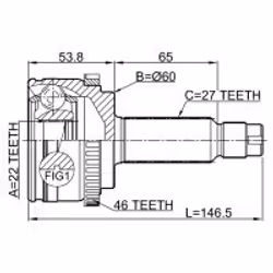 FEBEST 2210-SOULA46 non classé