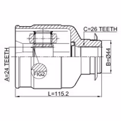 FEBEST 1211-IX354WDRH non classé