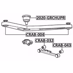 FEBEST CRAB-043 non classé