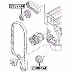 FEBEST 2387-J4 non classé - Vue supplémentaire 2