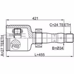 FEBEST 0111-GGL15RH non classé - Vue supplémentaire 2