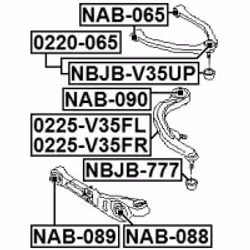 FEBEST 0225-V35FR
