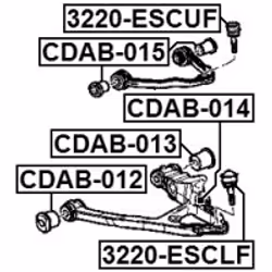 FEBEST CDAB-015 non classé