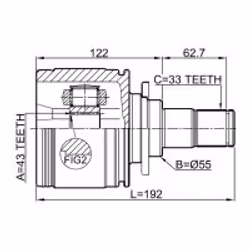 FEBEST 0411-V97WLHR non classé - Vue supplémentaire 2