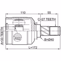 FEBEST 0411-GACVTLH non classé