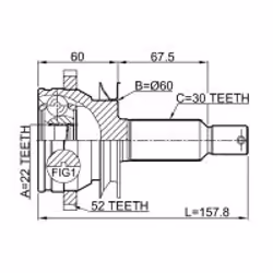 FEBEST 1210-CM10RA52 non classé - Vue supplémentaire 2