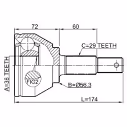 FEBEST 0210-T31M9 non classé - Vue supplémentaire 2