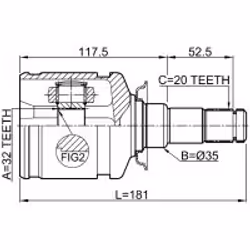 FEBEST 0111-CT220LH non classé