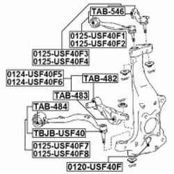 FEBEST 0125-USF40F1