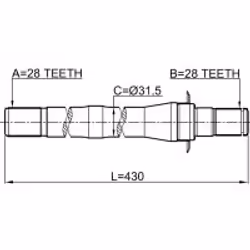 FEBEST 1212-CM10AT4WD non classé